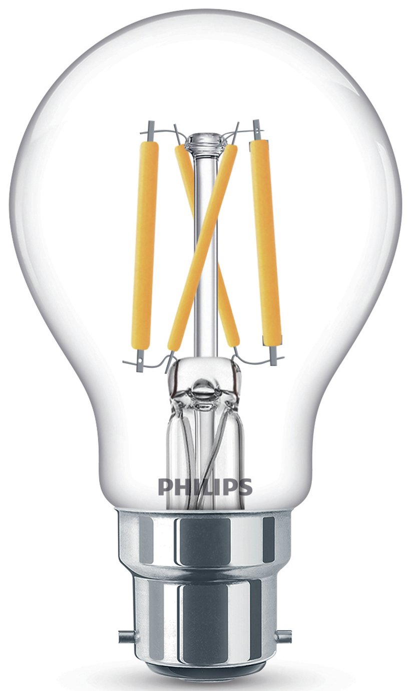 NEW Multi-Pack Philips LED Light Bulb UK Bayonet Cap BC B22 6.5w=40w 4 6 8 10 12